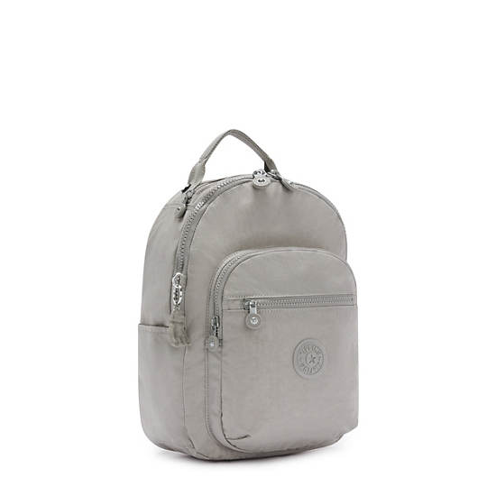 Kipling Seoul Small Tablet Ryggsekk Grå | NO 1346RV